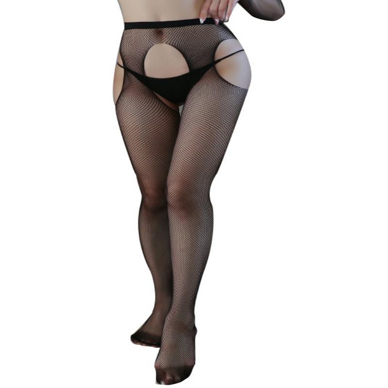 Кружевные чулки-сетка с цветочным узором, подвязки, чулки до бедра, сетчатые колготки, сексуальные горячие женские колготки для ночной вечеринки, клубной одежды