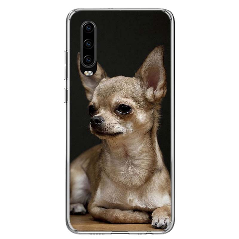 Чехол для телефона с чашкой чихуахуа и собаками для Huawei P30 P20 P10 P40 P50 Pro Mate 20 40 30 10 Lite, популярные Fundas Art Gift