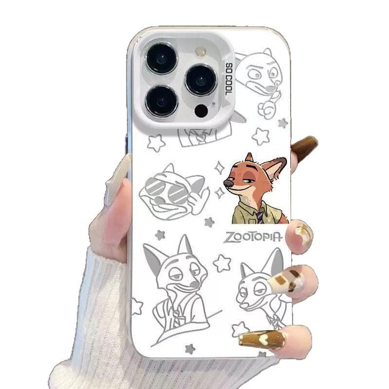Новый мультфильм подходит для чехла для мобильного телефона iphone17 11 Apple 16promax/15 противоударный 14pro13 Европа и Америка 12