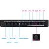 7 Band Car Equalizer Audio EQ Tuning +-12dB Crossover Amplifier Parametric Car Audio Preamplifier 63/125/315/750/2.2K/6KHz