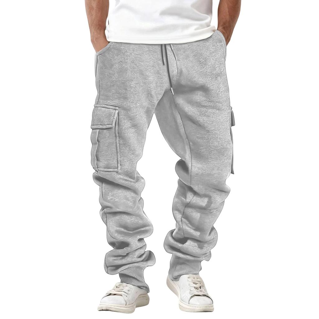 Men's Sports Leisure Versatile Multiple Pockets Workwear Trousers