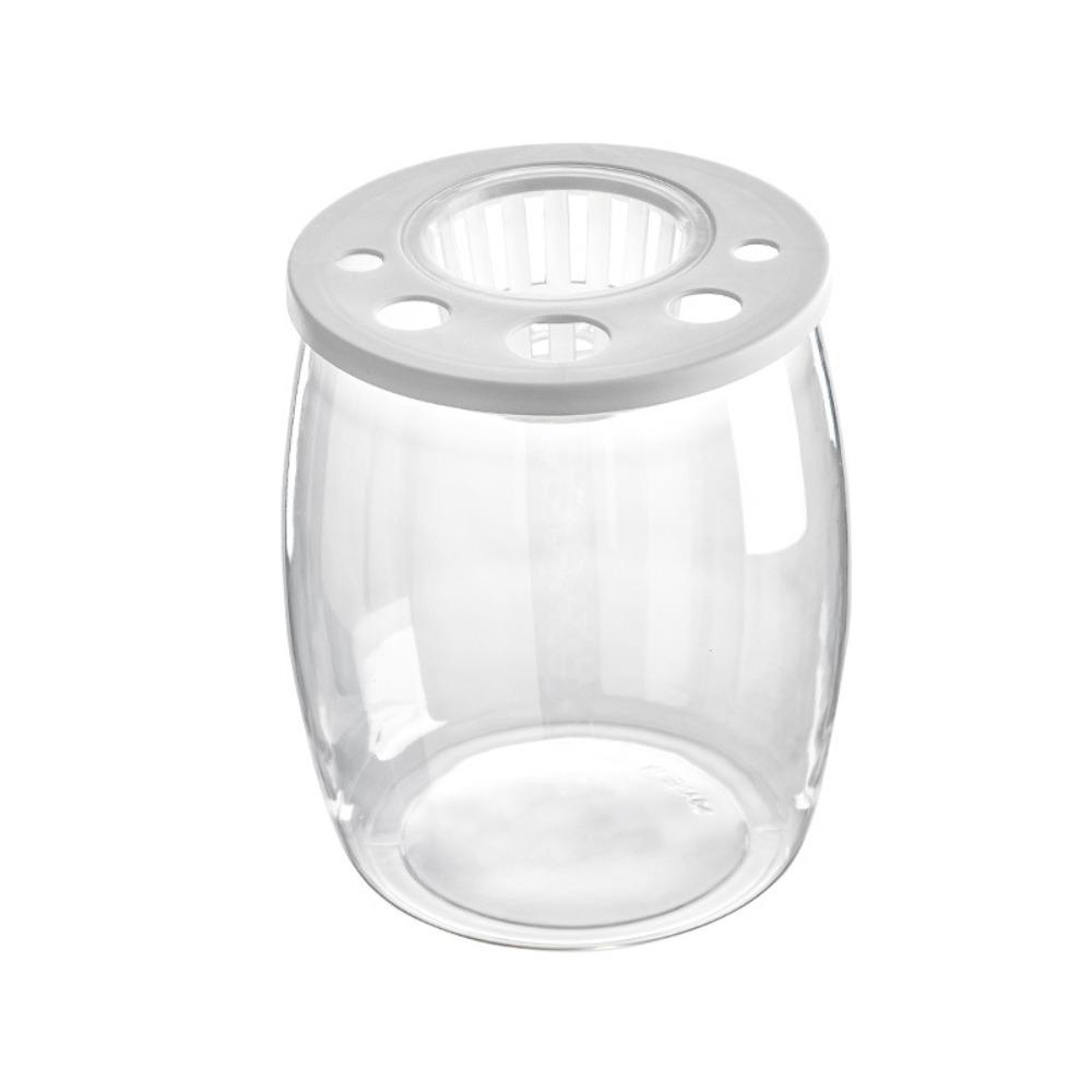 Transparent Small Clear Fish Tank Shatterproof Turtle Terrarium Turtle Aquarium Office Decor