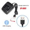 Эффективный USB-аксессуар для зарядки Портативный дорожный держатель-основа для зарядки для двусторонней радиостанции BF999S 888S 777S 666S