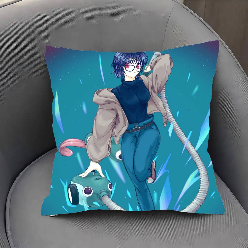 Shizuku Murasaki Anime Hhunter X Hunter Pillow Case Fashion Square Pillowcase Bedroom Sofa Room Ins Decoration Leisure