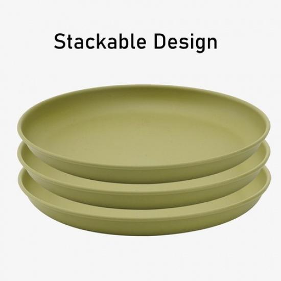 Non-Stick Pan Tableware 304 Stainless Steel BBQ Camping Cooking Cookware Food