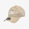 Кепка New Era Yankees из сирсакера, без структуры, бежевая 15206349