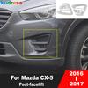 Для Mazda CX-5 CX5 2016 2017 После рестайлинга Хромированная Накладка на Передний Противотуманный Фонарь Автомобиля Отделка Молдинги Противотуманной Фары Аксессуары