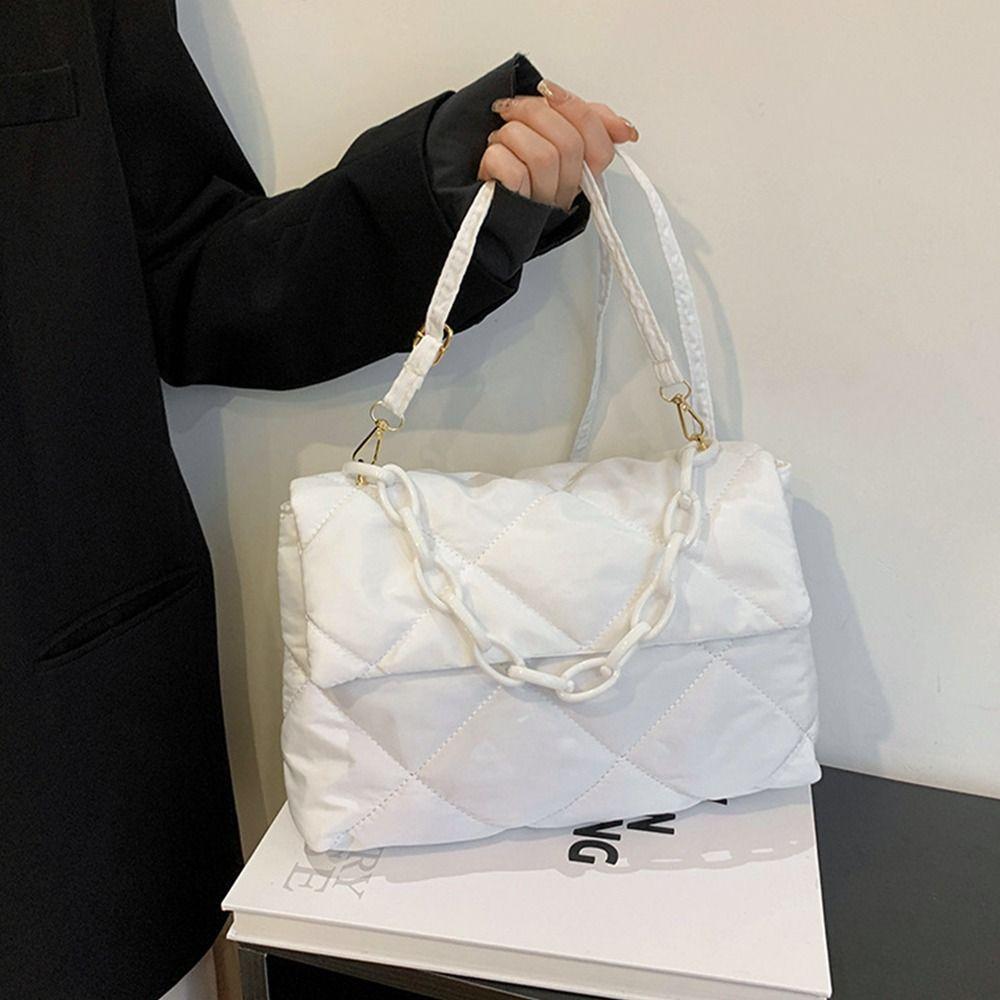 Модные сумки-тоуты из хлопка с пухом и большой вместимостью, сумки через плечо, сумки-подмышки