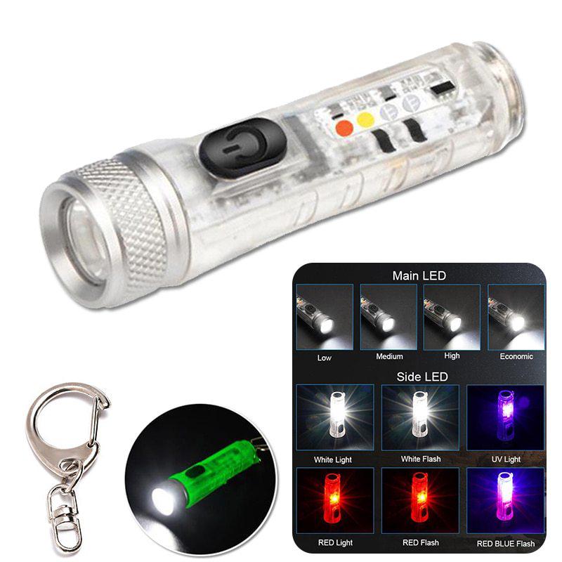 Мини-фонарь для кемпинга S11 с USB-зарядкой - Сильный световой фонарик с магнитом