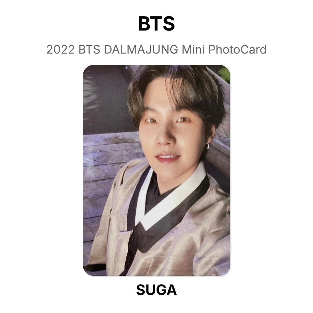 BTS 2022 BTS DALMAJUNG Мини-фотокарточка Официальная фотокарточка