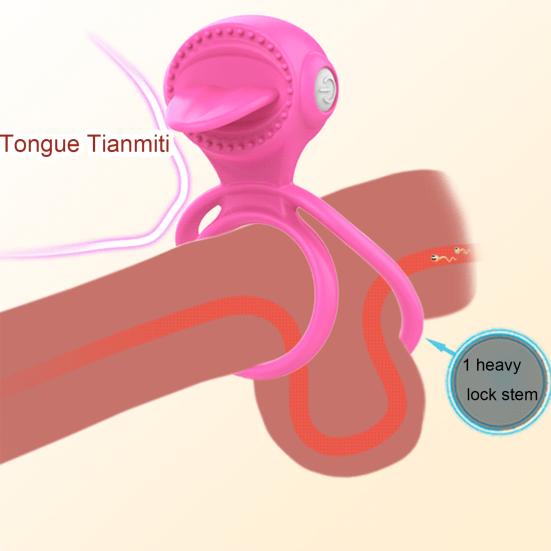 Кольцо для пениса Компактная структура Флирт секс-игрушка Мужская секс-игрушка для спальни