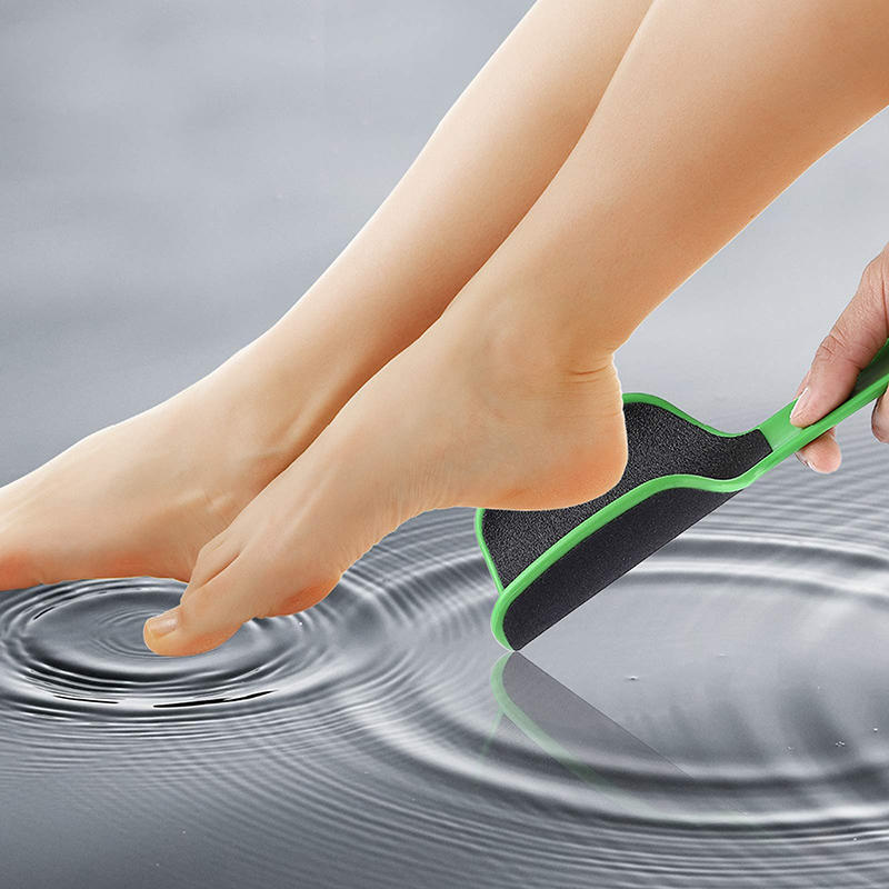 Large U-shaped Curved Foot File Double-sided Foot Grinder Callus Scrubber for Grit Exfoliates Removes Dead Skin