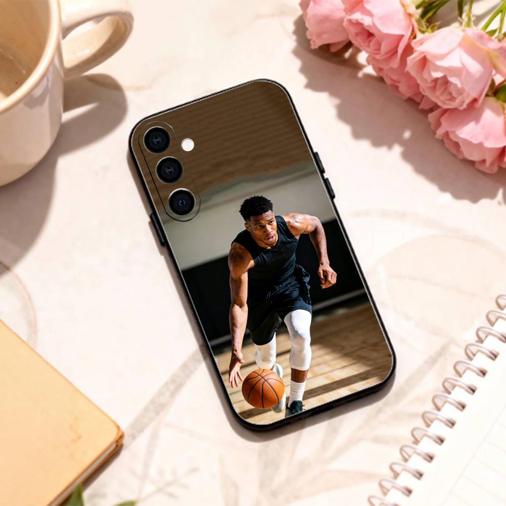 Basketball G-Giannis A-Antetokounmpo phone Case For Samsung Galaxy A73,A72,A71,A70,A53,A52,A51,Others Soft Black Shell