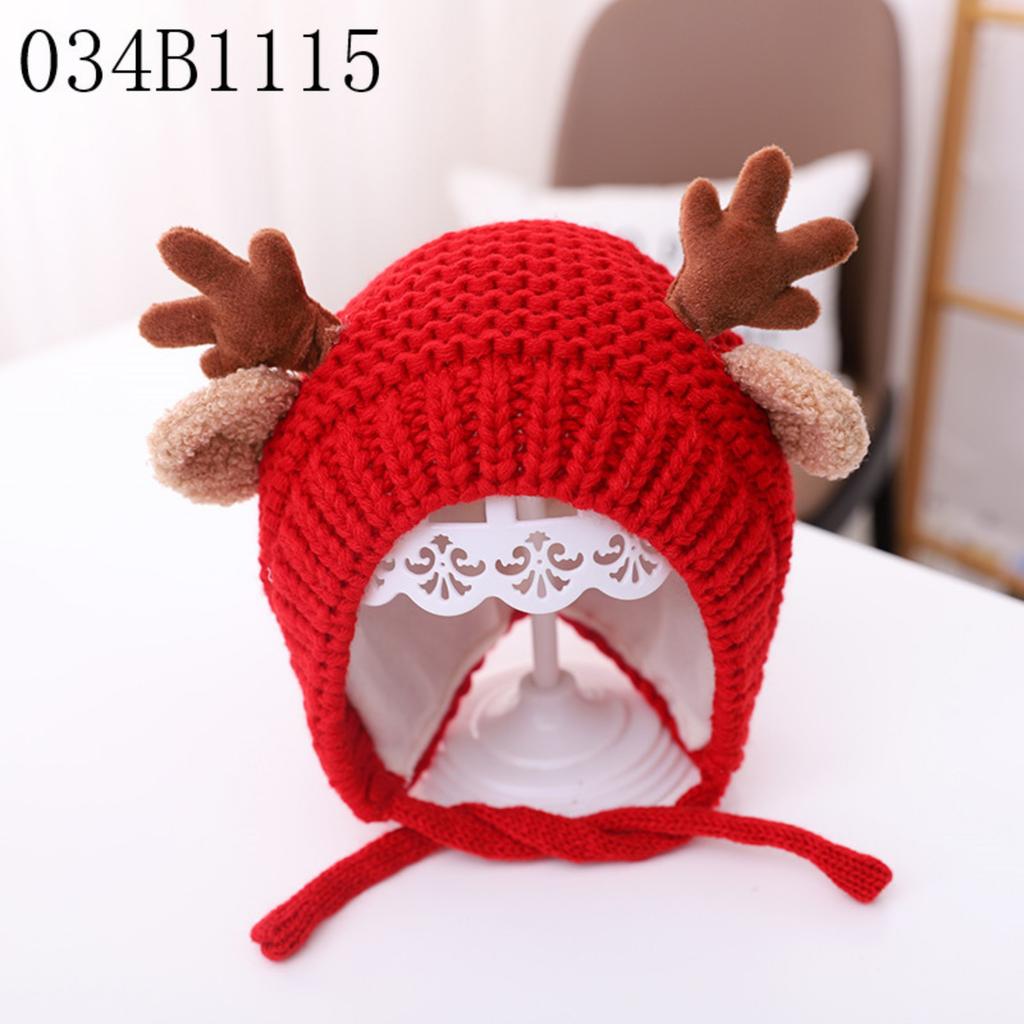Children's Winter Knitted Hat With Ear And Warm Knitted Hat