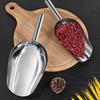 Ice Shovel Stainless Steel Ice Scoop Multi-Purpose  Thickened Rust-proof Food Candy Pet Feeding Ice Shovel