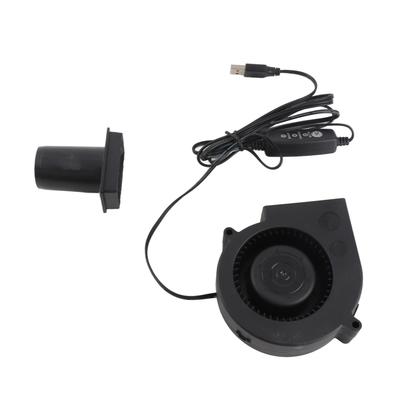 USB Вентилятор 3,8 дюйма 3 режима скорости DC5V Бесщеточный 3800 об/мин 22 CFM Вентилятор для охлаждения компьютера для ПК Электроники 3D-принтера