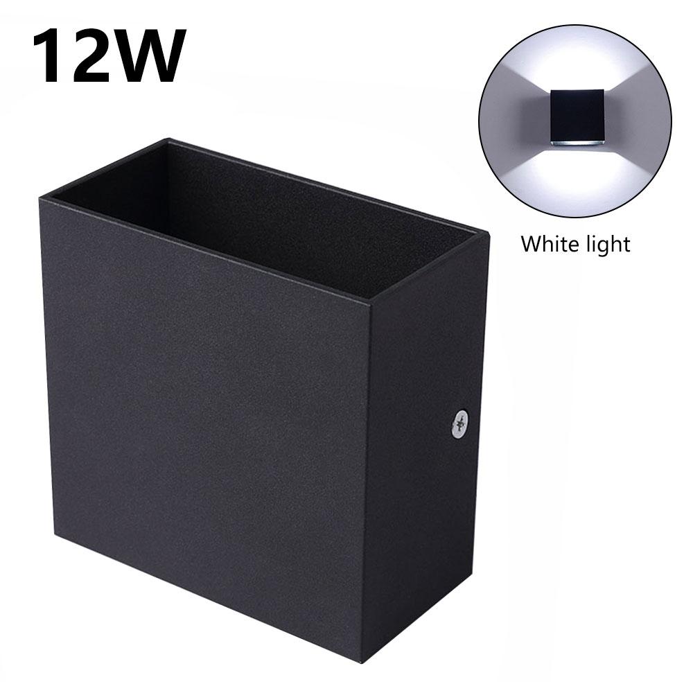 6 Вт/12 Вт настенный светильник веранда сад настенный светильник светящийся вверх и вниз гостиная спальня ночник коридор лестница светильник AC 85-265 В