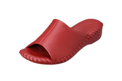 Pansy 9412 Комнатные для удобного размера Красные женские туфли, Удобные, Ручной вязки посадка, M,