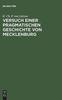 Книга Versuch Einer Pragmatischen Geschichte Von Mecklenburg