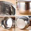 Rice Cooker Inner Pot Replacement Stainless Steel High Volume Cooker Liner Cooker Inner Pot for Steaming
