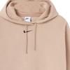 Nike Повседневная женская толстовка с капюшоном с логотипом Горчичный DD5119-200
