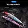 Aotuo Hot Selling 13cm 20g Floating Minnow Lure Hard Artificial Bait for Bass Mandarin Saltwater Fishing