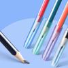 35PCS/Box Solid Color Pencil Protective Case Plastic Pen Tip Protector  Gift