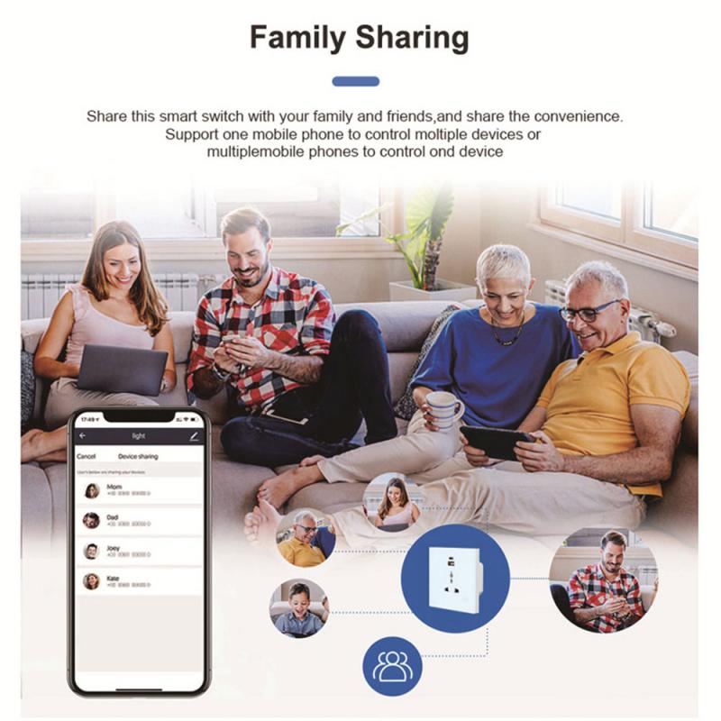 Matter Zigbee Smart Plug Homekit Direct Connection with USB for Smart Home Management