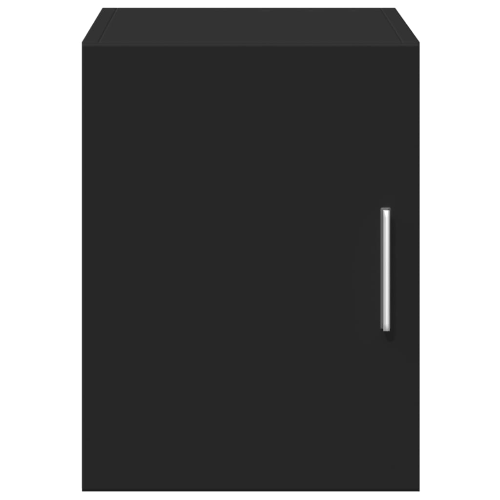 Wall Mounted Cabinet Black 30 x 42.5 x 40 cm Engineered Wood