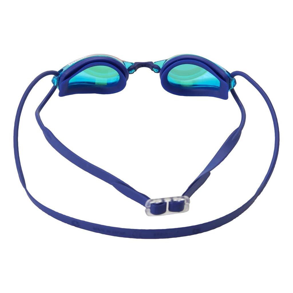 Очки для плавания Arena для унисекс Изумрудный x Зеркальный [Одобрено FINA] Гоночные, [Защита от брызг] Синий, Размер, Линза, Анти-запотевание (Функция Линона) АГЛ-510М