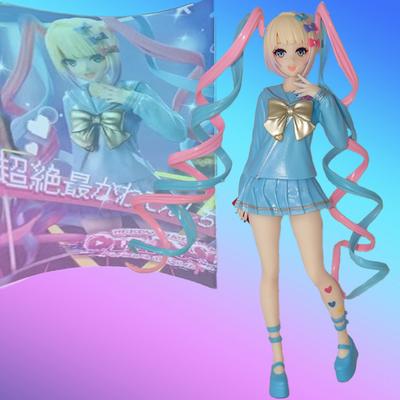 18.5СМ Needy Girl Overdose Аниме Фигурка Pop Up Parade KAngel Фигурки Виртуальный Загрузчик ПВХ Коллекционная Модель Украшения Игрушки