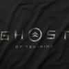 Футболка с логотипом Ghost of Tsushima и фамильным гербом [Дизайн GHOST, черный, размер M] GGL002-BKM