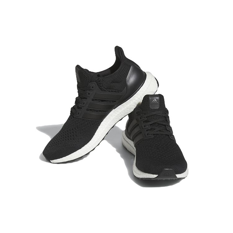 Adidas UltraBoost 1.0 Double Black Женские кроссовки Core-Black Cloud-White HQ4206