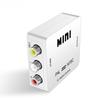 Переключатель-конвертер-адаптер PAL NTSC SECAM в NTSC PAL, двунаправленный, 3 RCA, для ТВ-видеосистем, композитный конвертер, для PS2 PS3 Xbox