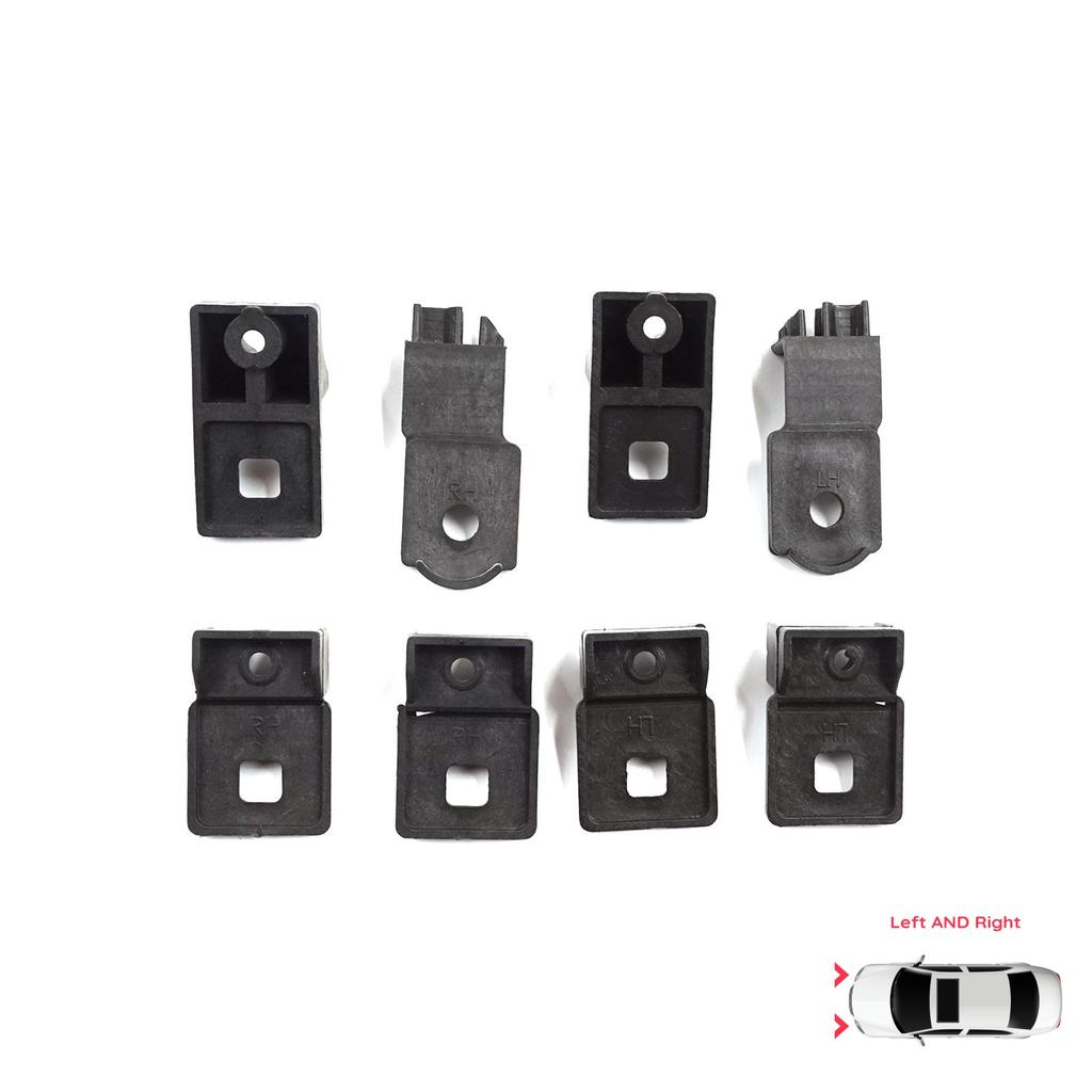 EHL588 Headlight Holder Mount Repair Bracket Tab Set Left Right Side for VW Crafter MK1 2E 2F 2006-2017 2E0998225 2E0998226