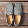 Модная мужская повседневная обувь без шнуровки, лоферы, туфли на плоской подошве, мокасины 39-46