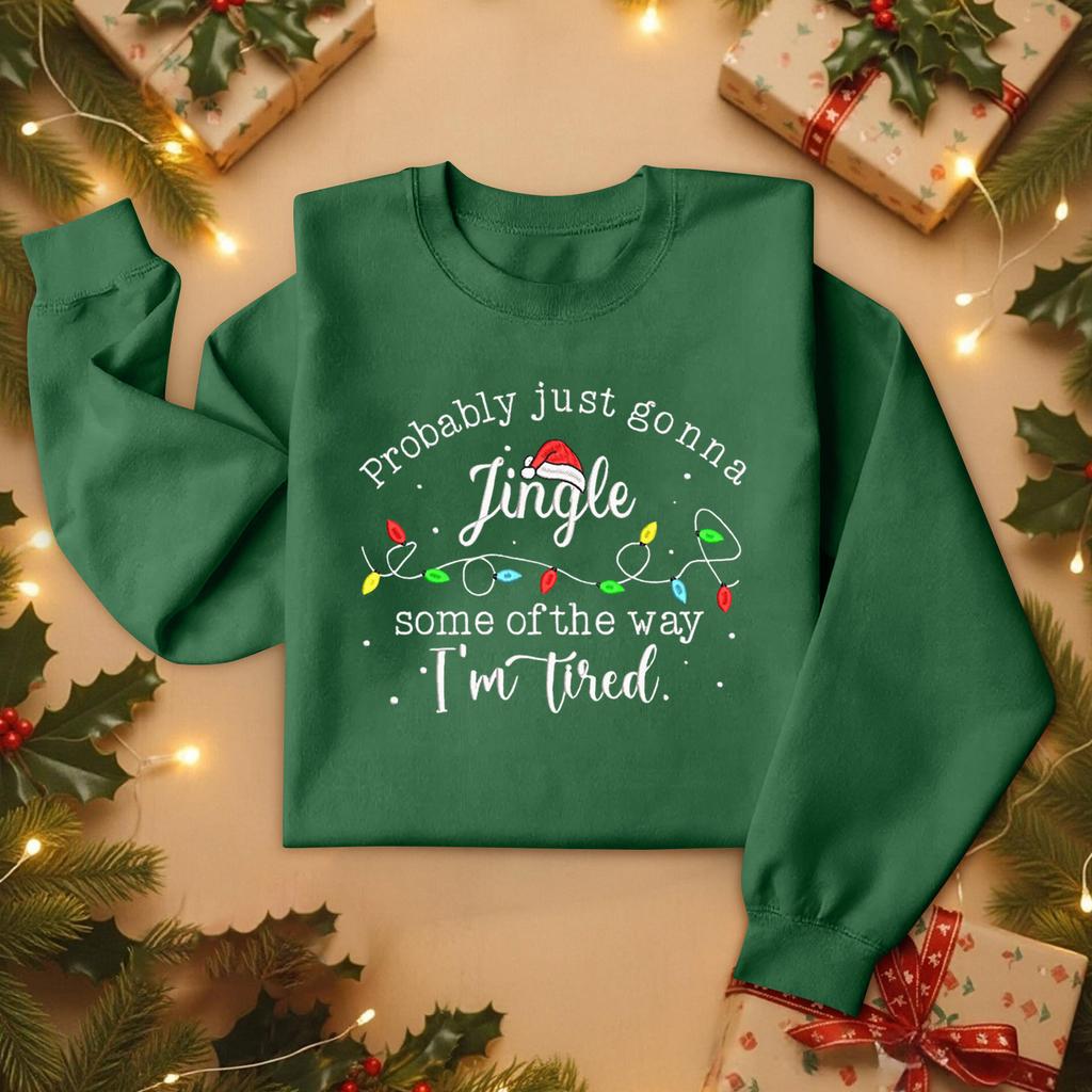 Christmas T-Shirts And Sweatshirts, Women'S Sweatshirts, Long-Sleeved Pullover Sweatshirts, Women'S Long-Sleeved Tops