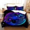 3D Ornamental Fish Bedding Set Animal Down Duvet Cover Pillowcase 2/3 Birthday Gift DE135 * 200 Boy Room Full Size Quick Drying Soft Home Textile