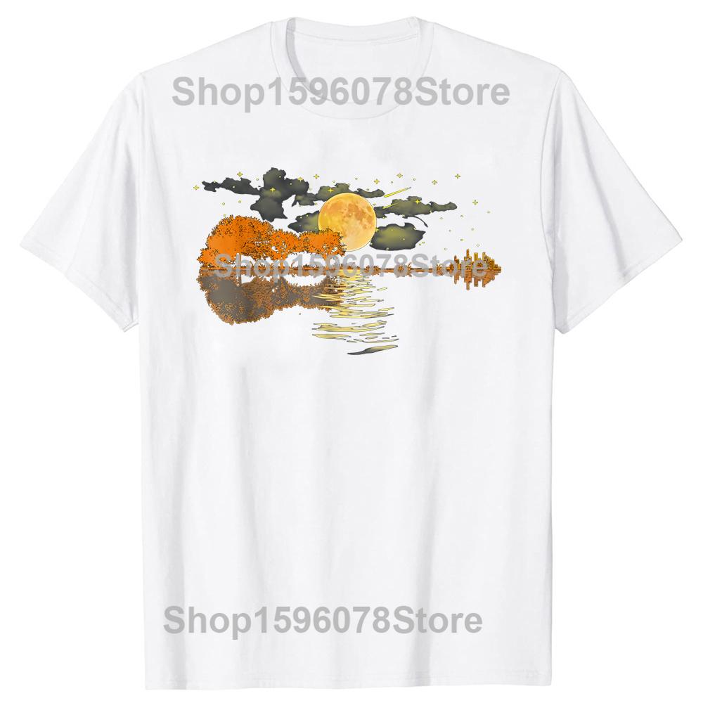 Funny Vintage Guitar Love Musician Acoustic Graphic Tshirt Men Women Hip Hop Oversized T Shirt 100 Cotton Comfort Tshirts