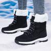 Fashion New Women Cotton Shoes Waterproof and Cold Proof Keep Warm Long Boots for Women Outdoor with Thick Velvet and Warmth Snow Boots