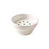 Ceramic Dipping Sauce Bowl Creative Double-layer Filter Soup Bowl Hot Pot Drip Oil Bowl  Home