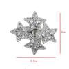 1PC Brooch Women Brooch Pin Rhinestone Crystal Wedding Elegant Fashion Accessories
