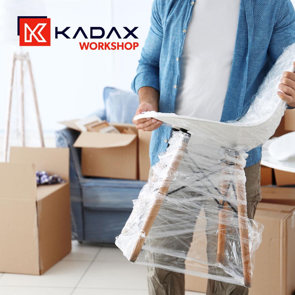 KADAX Stretch Folia Strecz Transparentna mocna 2,5kg 300m