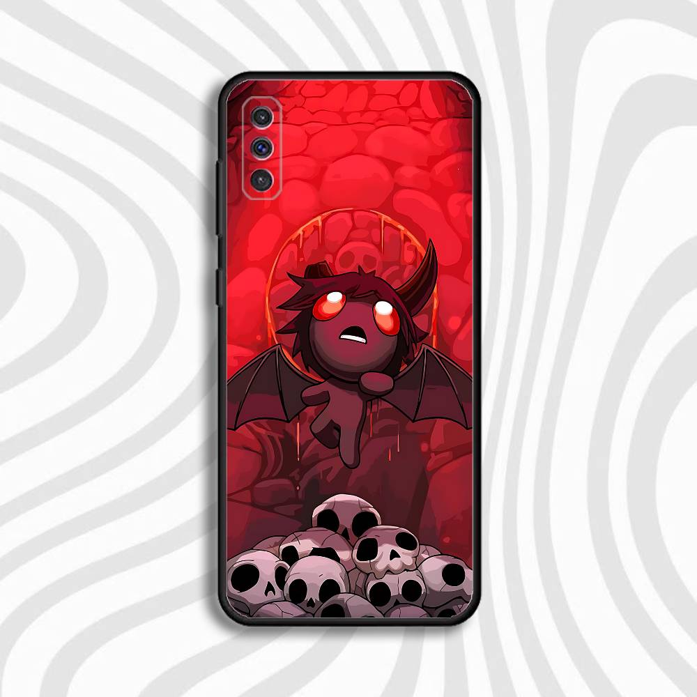 The B-Binding of I-Isaac Phone Case For Samsung S10,S21,FE,S21 ,S26,S25,S24,S23,Ultra,S9,S22,Plus Black Shockproof TPU