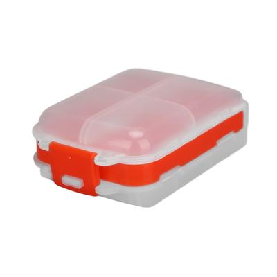 Складной органайзер для таблеток Travel 3 слоя 7 Day Weekly Pill Case Organizer для ежедневной медициныRed