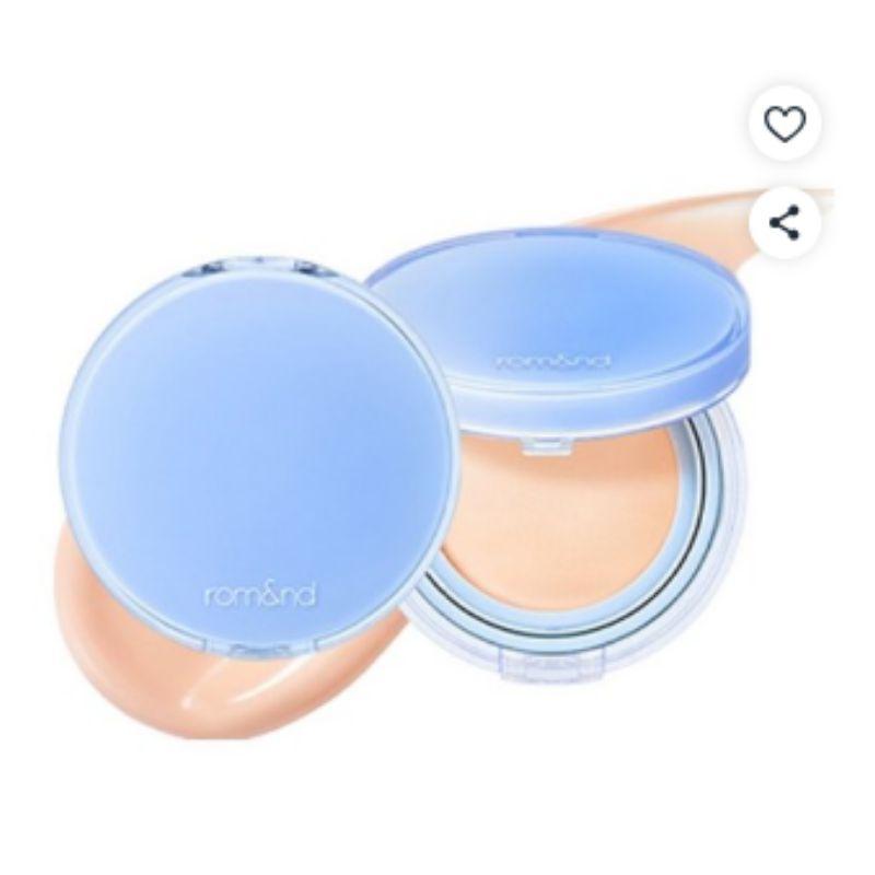 Rom&nd Увлажняющая сияющая кушон-основа K-Beauty Базовая основа-кушон с эффектом 'голой кожи' Макияж SPF Покрытие