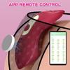 Vibrator Wearable Butterfly Bluetooth APP Clitoris Stimulator G-spot Massager Wireless  Wearable Panty Vibrator Couple Intimate Sex Toys For Women