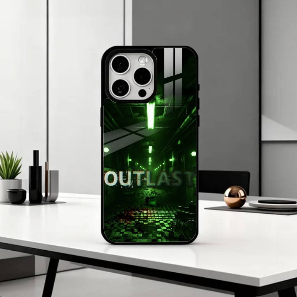 G-Game Чехол для телефона H-Horror The Outlast Trials Для iPhone 17, 16, 15, 14, 13, 12, 11 Plus, Pro Max Магнитный Для Magsafe Беспроводной Зарядки