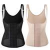 Женский корсетный топ большого размера с 6 рядами крючков для контроля живота и сильного похудения верхней части тела