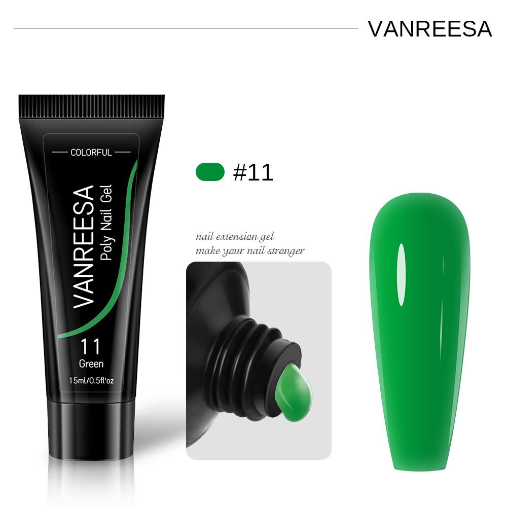 VANREESA 36 цветов поли гель для наращивания ногтей быстро наращивающий гель-лак для маникюра
